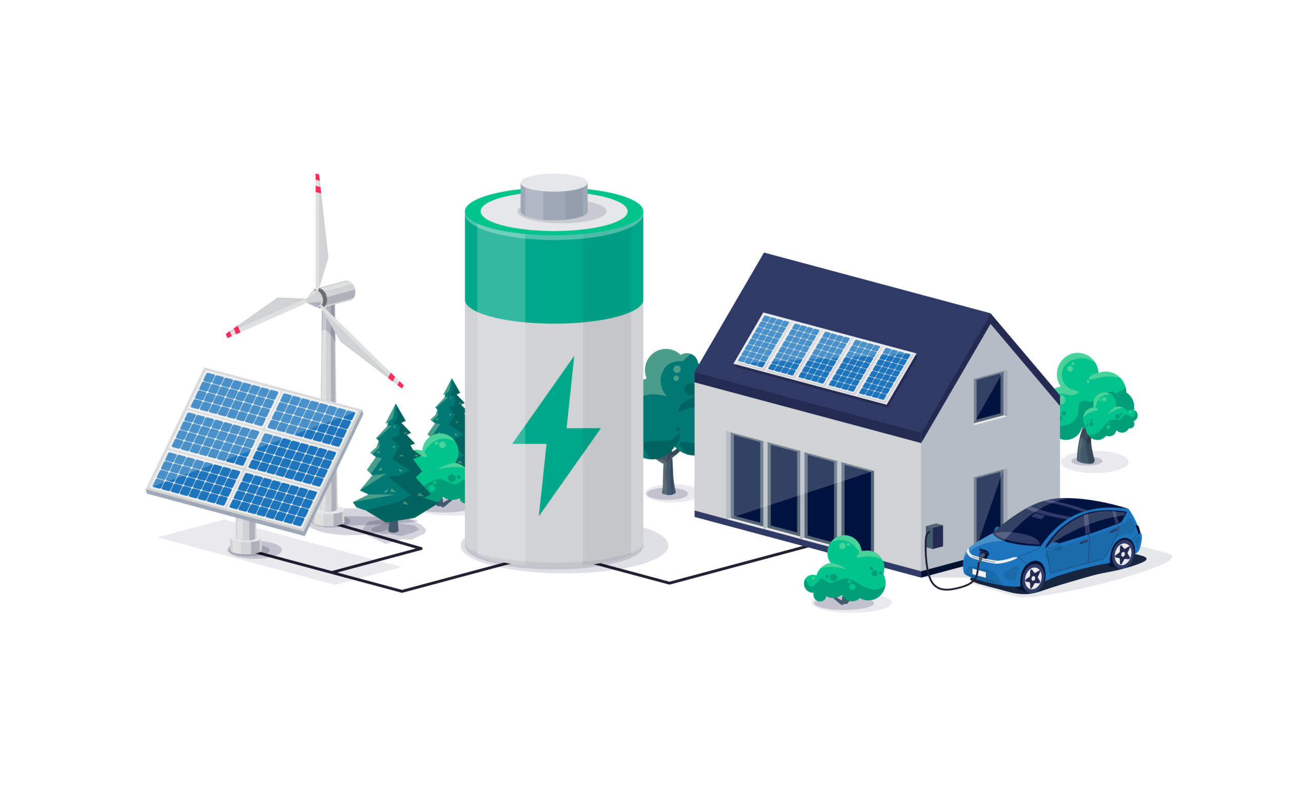 Rooftop solar PV with a battery: does it stack up?